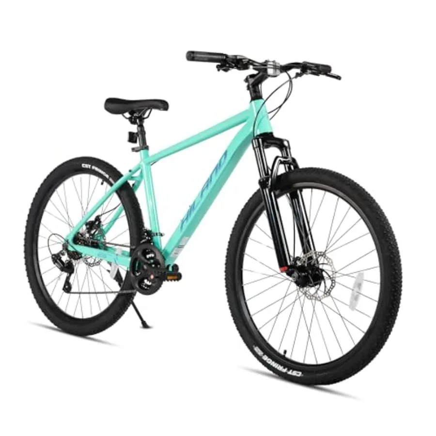 Urban commuter bike for adults: high carbon steel frame, black, dual disc brake and front suspension fork for reliable 21-speed
Urban commuter bike for adults: high carbon steel frame, black, dual disc brake and front suspension fork for reliable 21-speed