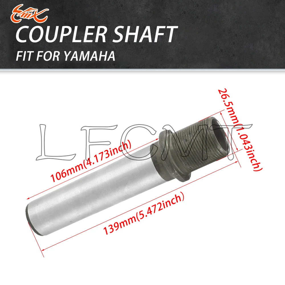 Coupler Shaft (139mm) Replacement 60E-51323-00-00 Fit for YAMAHA VX1050 VX DELUXE LIMITED V1 SPORT FX140 FX1000 FX CRUISER FX HO
Coupler Shaft (139mm) Replacement 60E-51323-00-00 Fit for YAMAHA VX1050 VX DELUXE LIMITED V1 SPORT FX140 FX1000 FX CRUISER FX HO