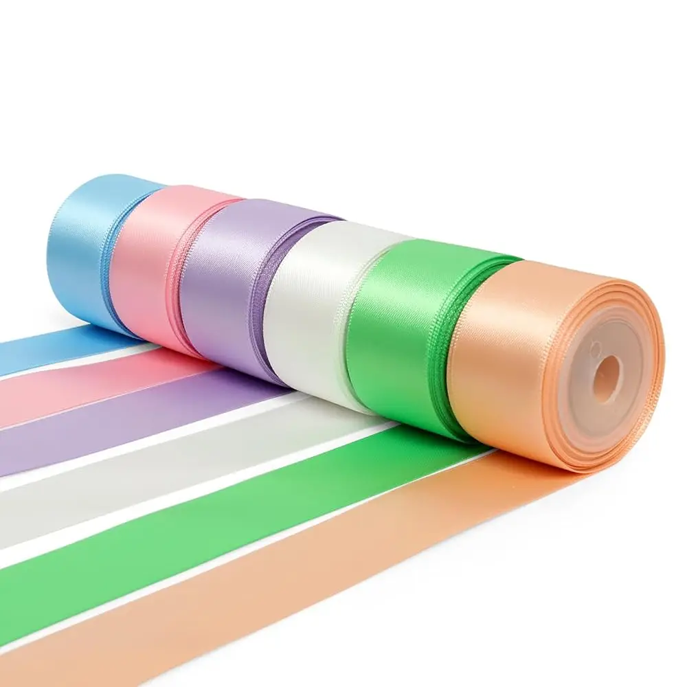 Ribbon, 6Rolls 1Inch Double Face Rainbow Ribbons for Crafts, Ribbon for Flower Bouquet, Gift Wrapping, Bow Making, DIY Proje
Ribbon, 6Rolls 1Inch Double Face Rainbow Ribbons for Crafts, Ribbon for Flower Bouquet, Gift Wrapping, Bow Making, DIY Proje