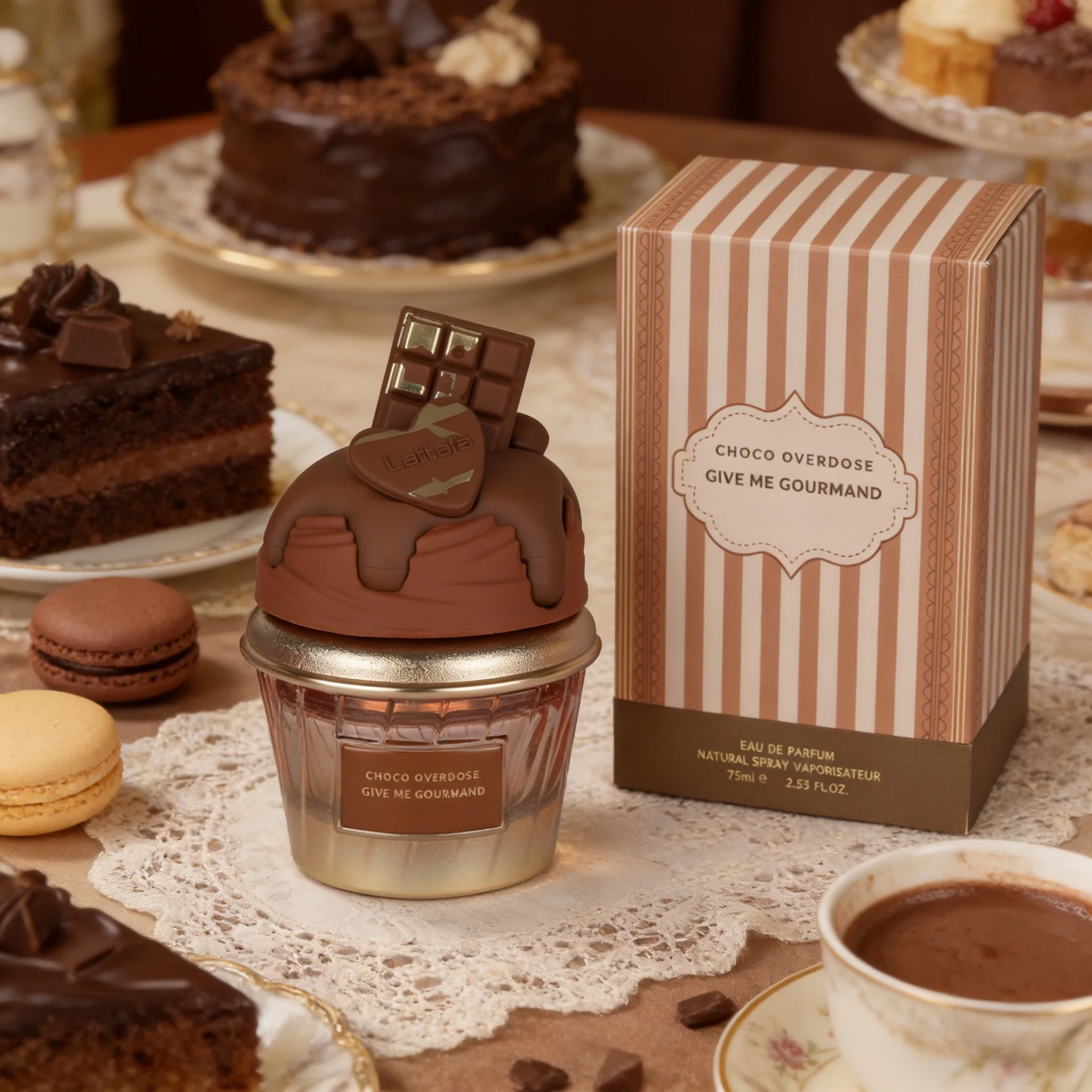 Latt Choco Overdose | Thick and Smooth Chocolate Fragrance Perfume, Sweet but Not Greasy Milk and Cocoa, Fresh Floral Scent, Liq
Latt Choco Overdose | Thick and Smooth Chocolate Fragrance Perfume, Sweet but Not Greasy Milk and Cocoa, Fresh Floral Scent, Liq