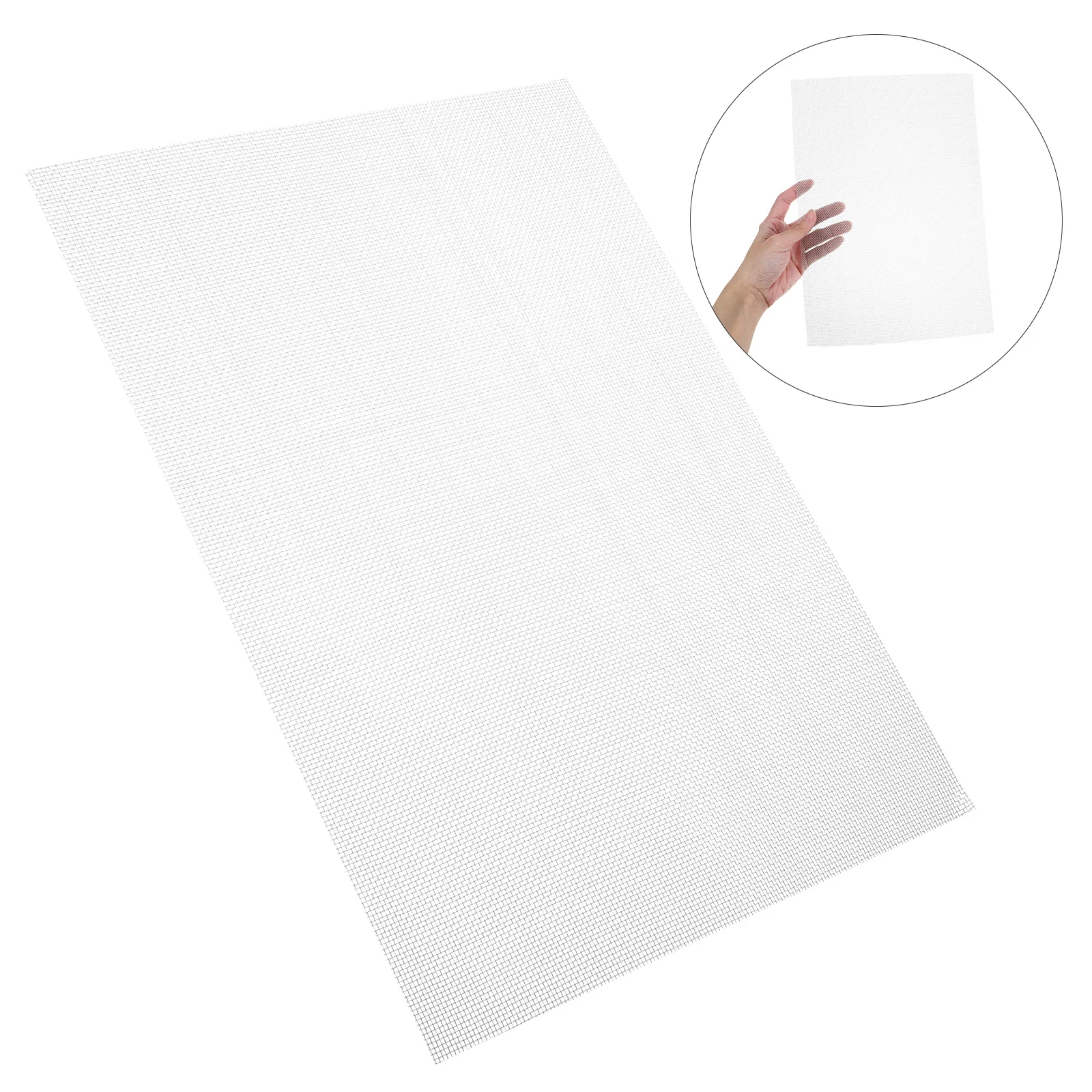 6 Sheets Stainless Steel Wire Mesh Screens Square Pattern Metal Screen Mesh for Garden Cage Vent Filter Repair Patch
6 Sheets Stainless Steel Wire Mesh Screens Square Pattern Metal Screen Mesh for Garden Cage Vent Filter Repair Patch