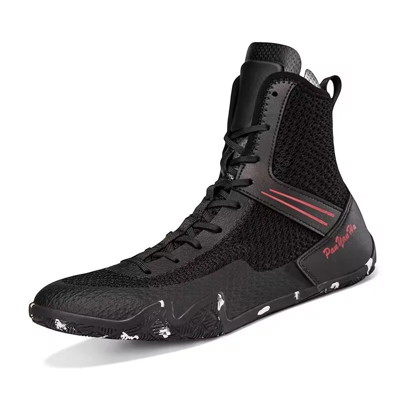 Professional Boxing Shoe Original Brand Wrestling Boots for Men Anti-Slippery Fighting Shoes Hard-Wearing Man Gym Training Shoe
Professional Boxing Shoe Original Brand Wrestling Boots for Men Anti-Slippery Fighting Shoes Hard-Wearing Man Gym Training Shoe