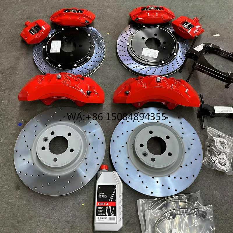 5.0T 6Pot Brake Caliper Kit with EPB F40 4Pot Direct Bolt on Upgrade for Range Rover Discovery 4
5.0T 6Pot Brake Caliper Kit with EPB F40 4Pot Direct Bolt on Upgrade for Range Rover Discovery 4