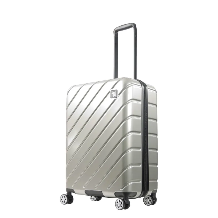 Velocity 27 Inch Rolling Luggage Hardshell Suitcase with Spinner Wheels Siliver
Velocity 27 Inch Rolling Luggage Hardshell Suitcase with Spinner Wheels Siliver