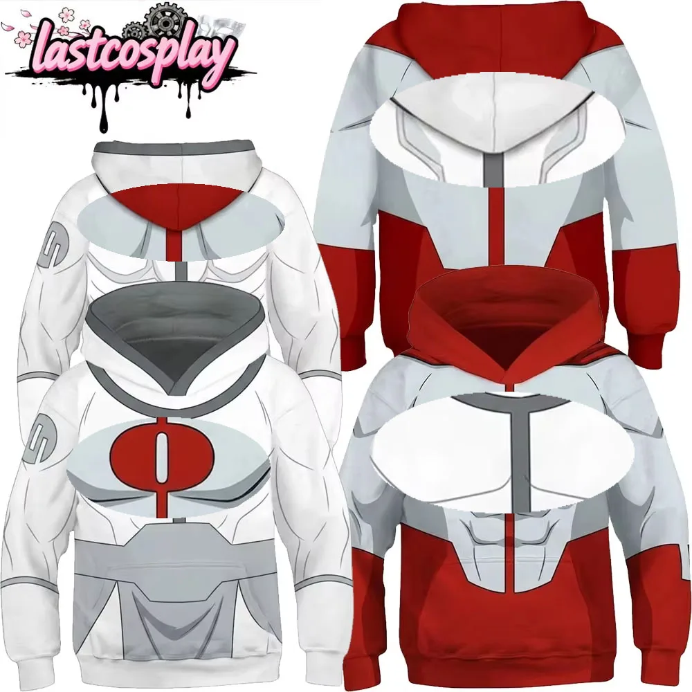 Cartoon Invincible Cosplay Mark Grayson/Omni-Man Kiidds Hooded Sweatshirt Halloween Carnival Fancy Party Dress Up Costume
Cartoon Invincible Cosplay Mark Grayson/Omni-Man Kiidds Hooded Sweatshirt Halloween Carnival Fancy Party Dress Up Costume