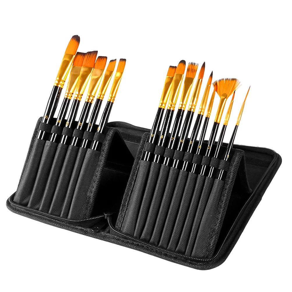 1Set Painting Brush Set Professional Oil Watercolor Drawing Brushes Wooden Handle Art Painting Tools Portable Paintbrush Kit
1Set Painting Brush Set Professional Oil Watercolor Drawing Brushes Wooden Handle Art Painting Tools Portable Paintbrush Kit