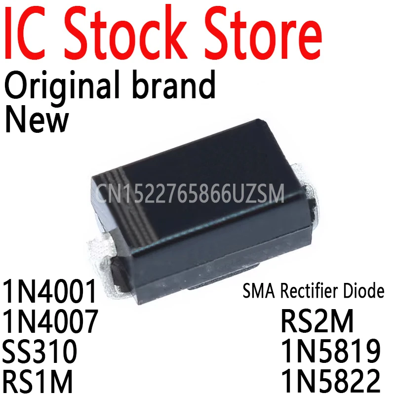 2000 шт. M1 M2 M4 M7F A7 SMA выпрямительный диод 1A SMD US1M и другие диоды Шоттки 1N4001 4007 SS310 RS1M RS2M 1N5819 1N5822
2000 шт. M1 M2 M4 M7F A7 SMA выпрямительный диод 1A SMD US1M и другие диоды Шоттки 1N4001 4007 SS310 RS1M RS2M 1N5819 1N5822