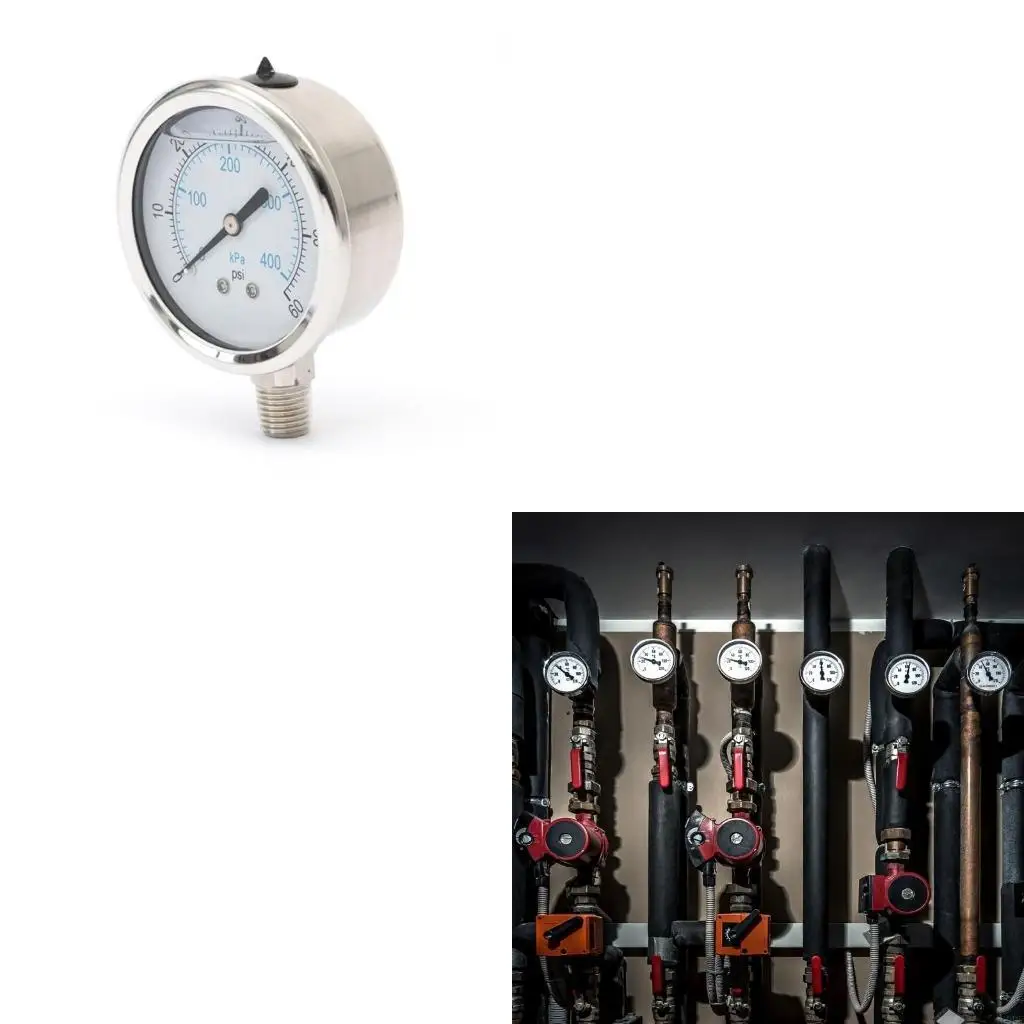 Glycerin Filled Pressure Gauge Easy Installation Pressure Gauge Plumbing Gauge
Glycerin Filled Pressure Gauge Easy Installation Pressure Gauge Plumbing Gauge