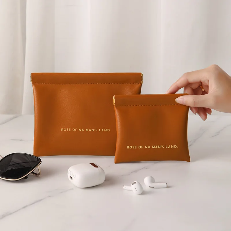 Fashion Simple Lipstick Makeup Bag Mini PU Jewelry Handbag Travel Portable Storage Bag for Women Girls
Fashion Simple Lipstick Makeup Bag Mini PU Jewelry Handbag Travel Portable Storage Bag for Women Girls