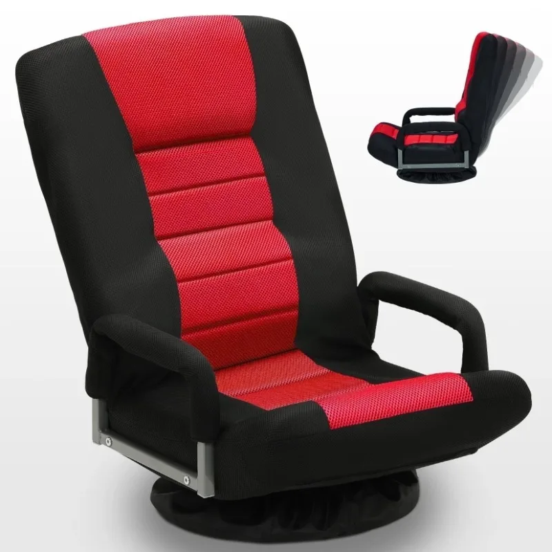 Swivel Gaming Floor Chair w/ Armrest, No Assembly Foor Chair, Folding Gaming Chair for kids, 6 Position Adjustable Back
Swivel Gaming Floor Chair w/ Armrest, No Assembly Foor Chair, Folding Gaming Chair for kids, 6 Position Adjustable Back