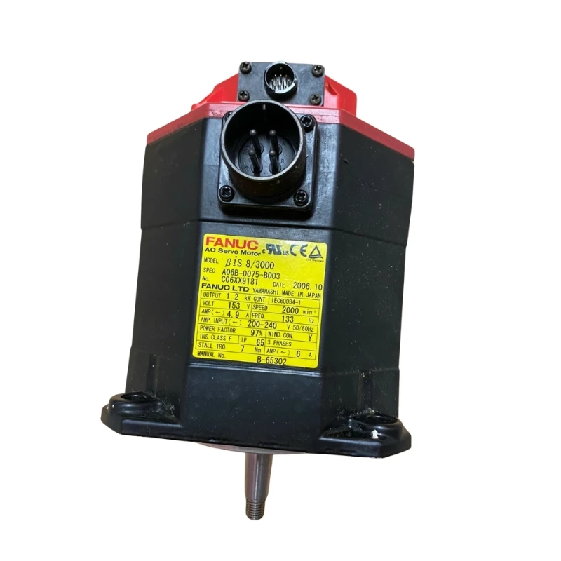 Серводвигатель Fanuc A06B-0075-B003, проверен, исправен, срочная доставка
Серводвигатель Fanuc A06B-0075-B003, проверен, исправен, срочная доставка