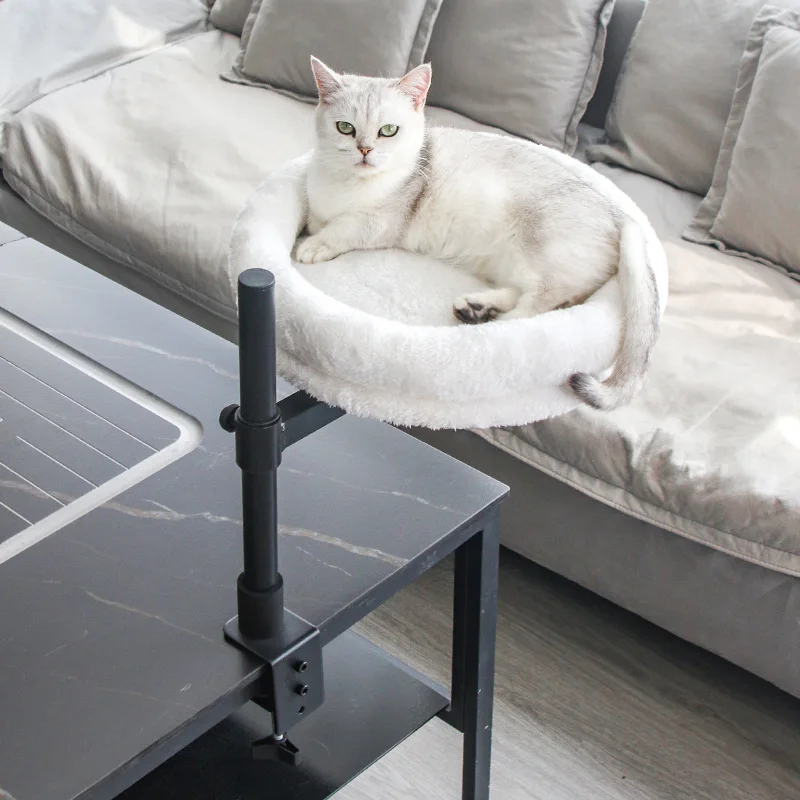 cat scratching post Cartoon-Style 360° Rotation Adjustable Height Cat Desk Bed Fashionable Cat Hammock Furniture for Office Work
cat scratching post Cartoon-Style 360° Rotation Adjustable Height Cat Desk Bed Fashionable Cat Hammock Furniture for Office Work
