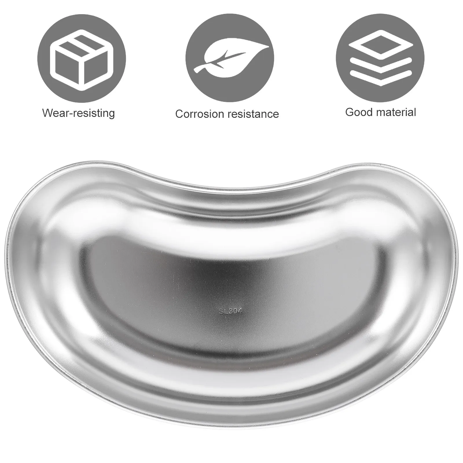 1 шт. Утолщенный изогнутый инструментальный лоток из нержавеющей стали, многоразовый, для медицинского, клинического, хирургического и лабораторного использования
1 шт. Утолщенный изогнутый инструментальный лоток из нержавеющей стали, многоразовый, для медицинского, клинического, хирургического и лабораторного использования