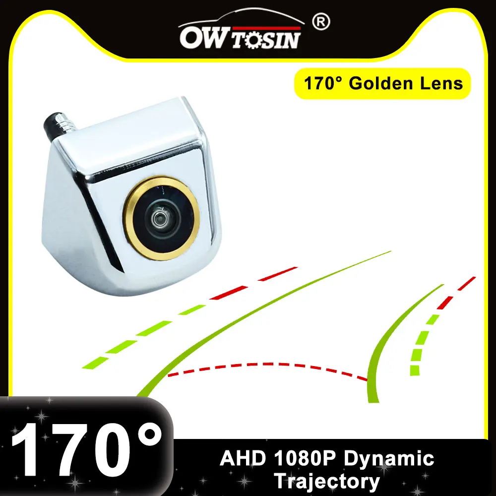 AHD 1920*1080P Silver Dynamic Reverse Camera 170°Golden Lens Backup Vehicle Rear View Car Camera Android Monitor
AHD 1920*1080P Silver Dynamic Reverse Camera 170°Golden Lens Backup Vehicle Rear View Car Camera Android Monitor