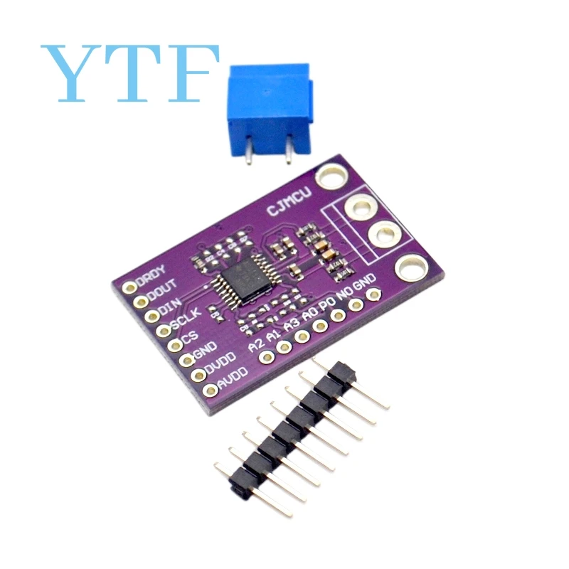 MCU-1120 Type K Thermocouple Module ADS1120 High Precision 16-Bit Analog-to-Digital Converter ADC for arduino
MCU-1120 Type K Thermocouple Module ADS1120 High Precision 16-Bit Analog-to-Digital Converter ADC for arduino