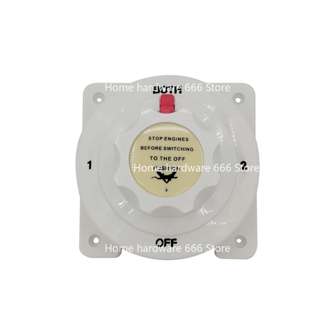 White Switch Car Marine Truck Dual Battery Switch Isolation Switch RV Battery
White Switch Car Marine Truck Dual Battery Switch Isolation Switch RV Battery