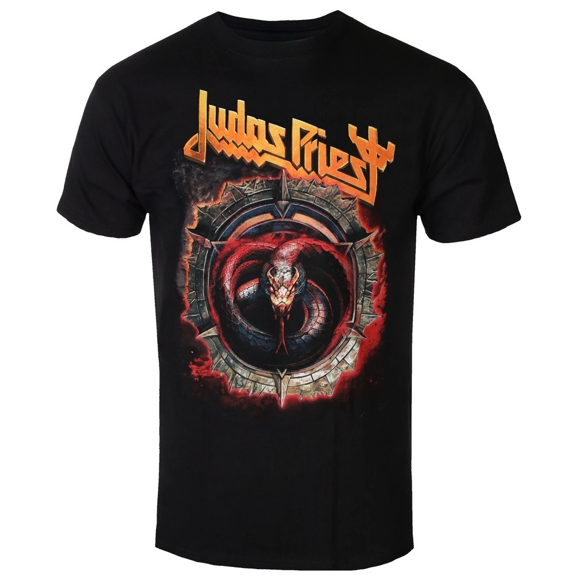 Judas Priest The Serpent, одежда с узором и принтом, летние роскошные брендовые хлопковые мужские и женские футболки с короткими рукавами
Judas Priest The Serpent, одежда с узором и принтом, летние роскошные брендовые хлопковые мужские и женские футболки с короткими рукавами