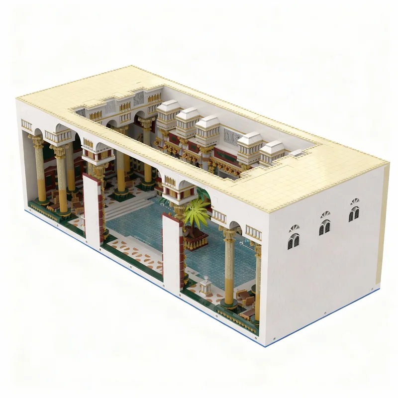 9705pcs MOC Roman Imperial Bath Part 7 Architecture Model Building Blocks Construction Toy Christmas Gifts DIY Creative Idea
9705pcs MOC Roman Imperial Bath Part 7 Architecture Model Building Blocks Construction Toy Christmas Gifts DIY Creative Idea