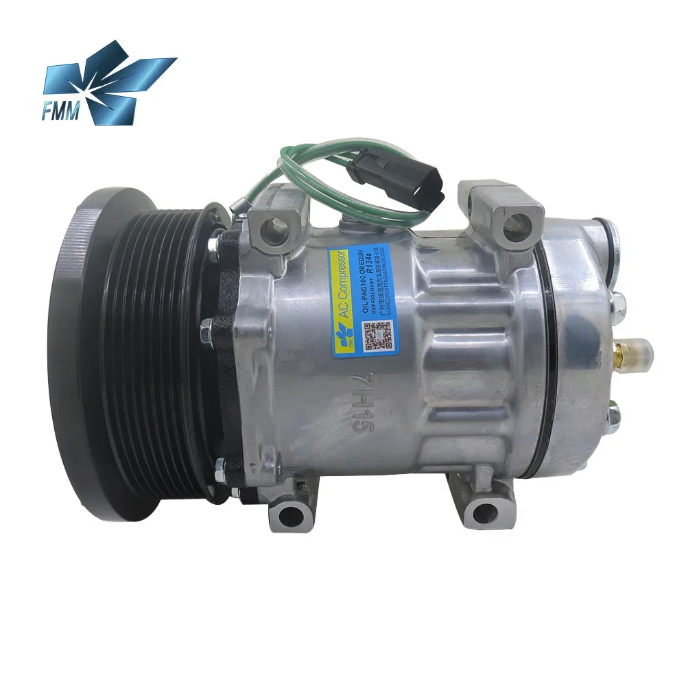 7H15 SD709 FMMTK0019 AC Compressor for Caterpillar Truck 1630872 3949671 277-7245
7H15 SD709 FMMTK0019 AC Compressor for Caterpillar Truck 1630872 3949671 277-7245
