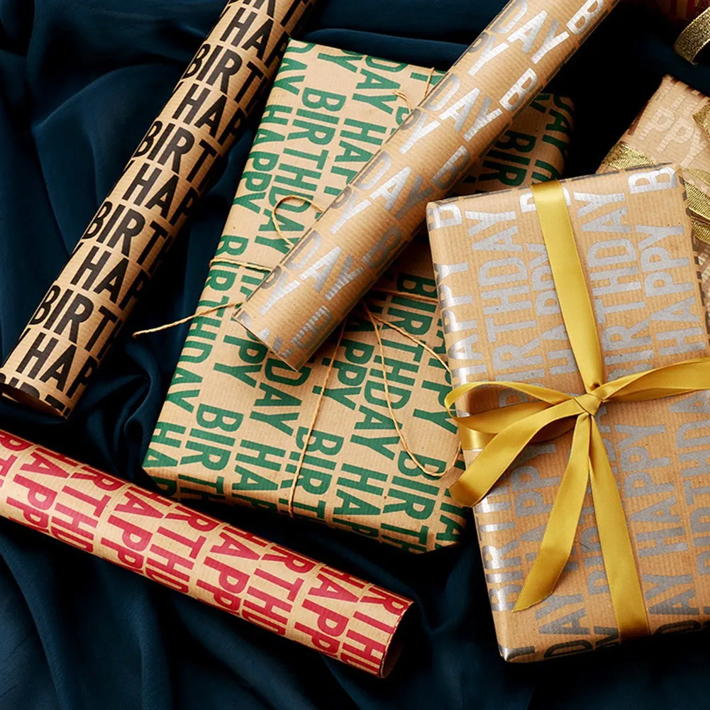 7 Sheets Wrapping Paper Birthday,Recycled Gift Wrapping Paper, Happy Birthday Wrapping Paper,For All Birthday Occasions
7 Sheets Wrapping Paper Birthday,Recycled Gift Wrapping Paper, Happy Birthday Wrapping Paper,For All Birthday Occasions