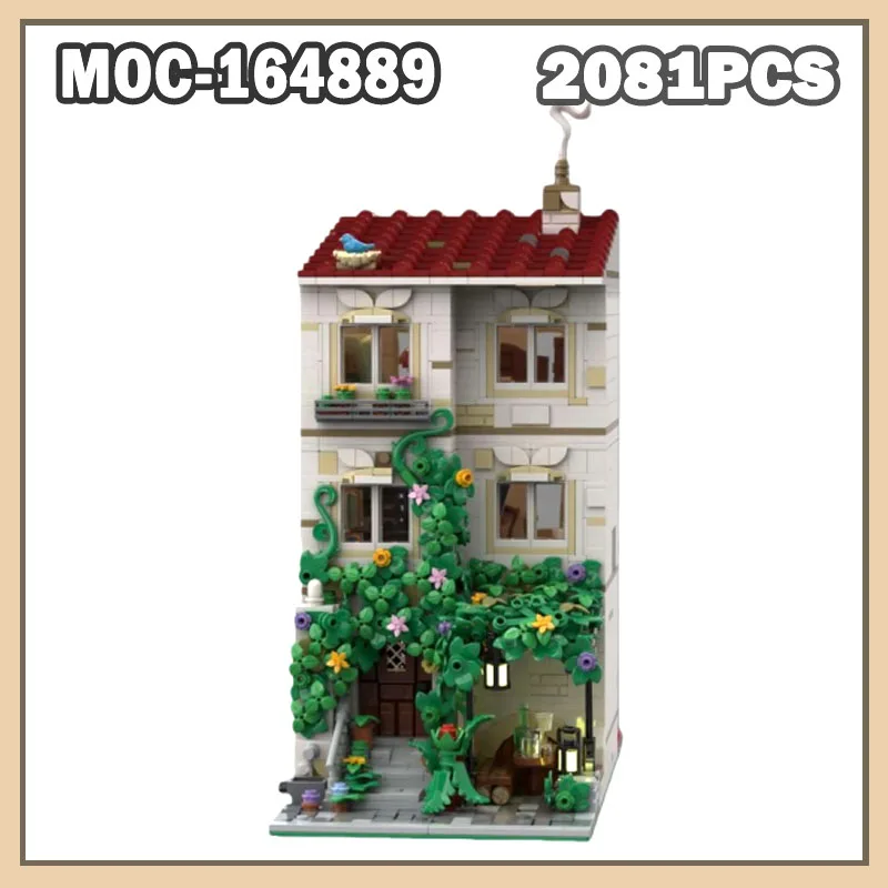 MOC-164889 Building Block MOC Modern Street View Old Greened House Architecture Series 2081PCS Toys Small Villa Bricks Creative
MOC-164889 Building Block MOC Modern Street View Old Greened House Architecture Series 2081PCS Toys Small Villa Bricks Creative
