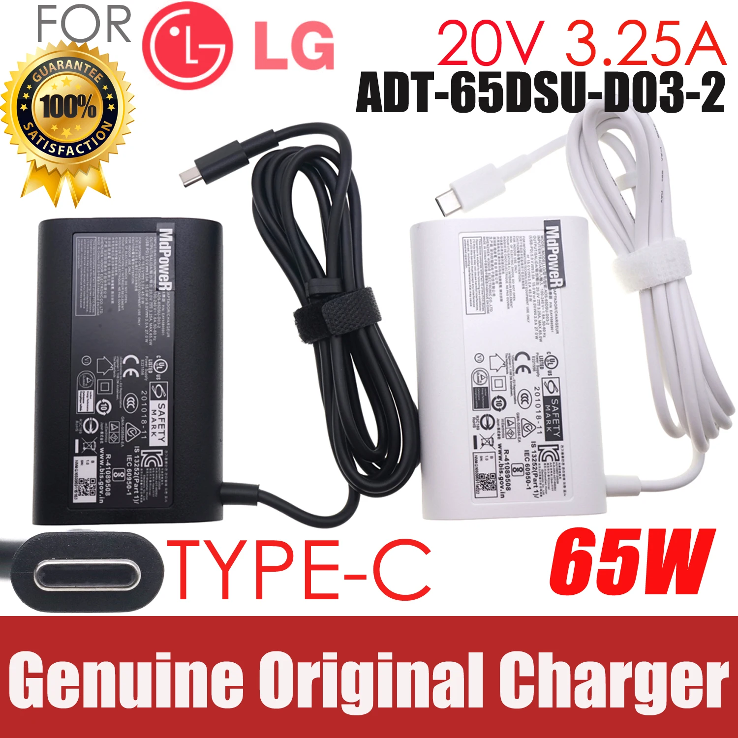 For LG gram 15Z90Q 16Z90Q 17Z90Q 16Z95PD 17Z90P-K.AAB9U1 ADT-65DSU-D03-2 ADT-65FSU-D03-EPK EAY65895901 USB-C AC Power Adapter
For LG gram 15Z90Q 16Z90Q 17Z90Q 16Z95PD 17Z90P-K.AAB9U1 ADT-65DSU-D03-2 ADT-65FSU-D03-EPK EAY65895901 USB-C AC Power Adapter