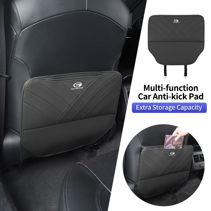 PU Leather Car Seat Back Anti-kick Pad Storage Cover Auto Interior Accessories For GAC trumpchi GS3 GS4 GS5 GS8 Ga3 Ga4 Ga5 Ga6
PU Leather Car Seat Back Anti-kick Pad Storage Cover Auto Interior Accessories For GAC trumpchi GS3 GS4 GS5 GS8 Ga3 Ga4 Ga5 Ga6