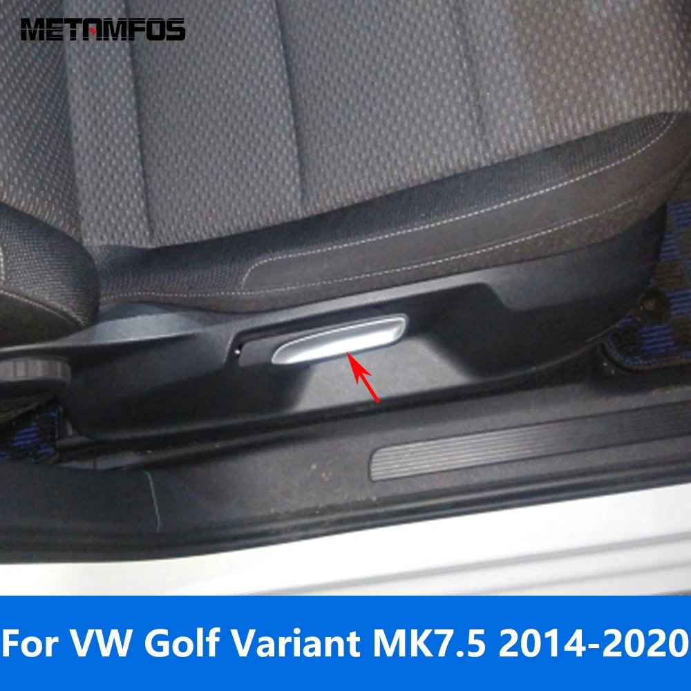 Для Volkswagen VW Golf Variant MK7.5 2014-2019 2020, матовая крышка переключателя регулировки сиденья, отделка, аксессуары для интерьера, Стайлинг автомобиля 
Для Volkswagen VW Golf Variant MK7.5 2014-2019 2020, матовая крышка переключателя регулировки сиденья, отделка, аксессуары для интерьера, Стайлинг автомобиля