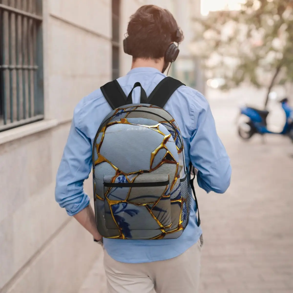 Kintsugi Backpack Student BookBag Kids School Bag Laptop Shoulder Bags for Men Women
Kintsugi Backpack Student BookBag Kids School Bag Laptop Shoulder Bags for Men Women
