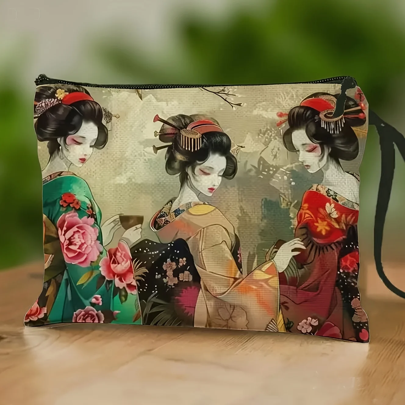 Women's Japanese Kimono Makeup Bag - Traditional Japanese Toiletry Pouch with Zipper Closure & Top Lightweight Suitable
Women's Japanese Kimono Makeup Bag - Traditional Japanese Toiletry Pouch with Zipper Closure & Top Lightweight Suitable