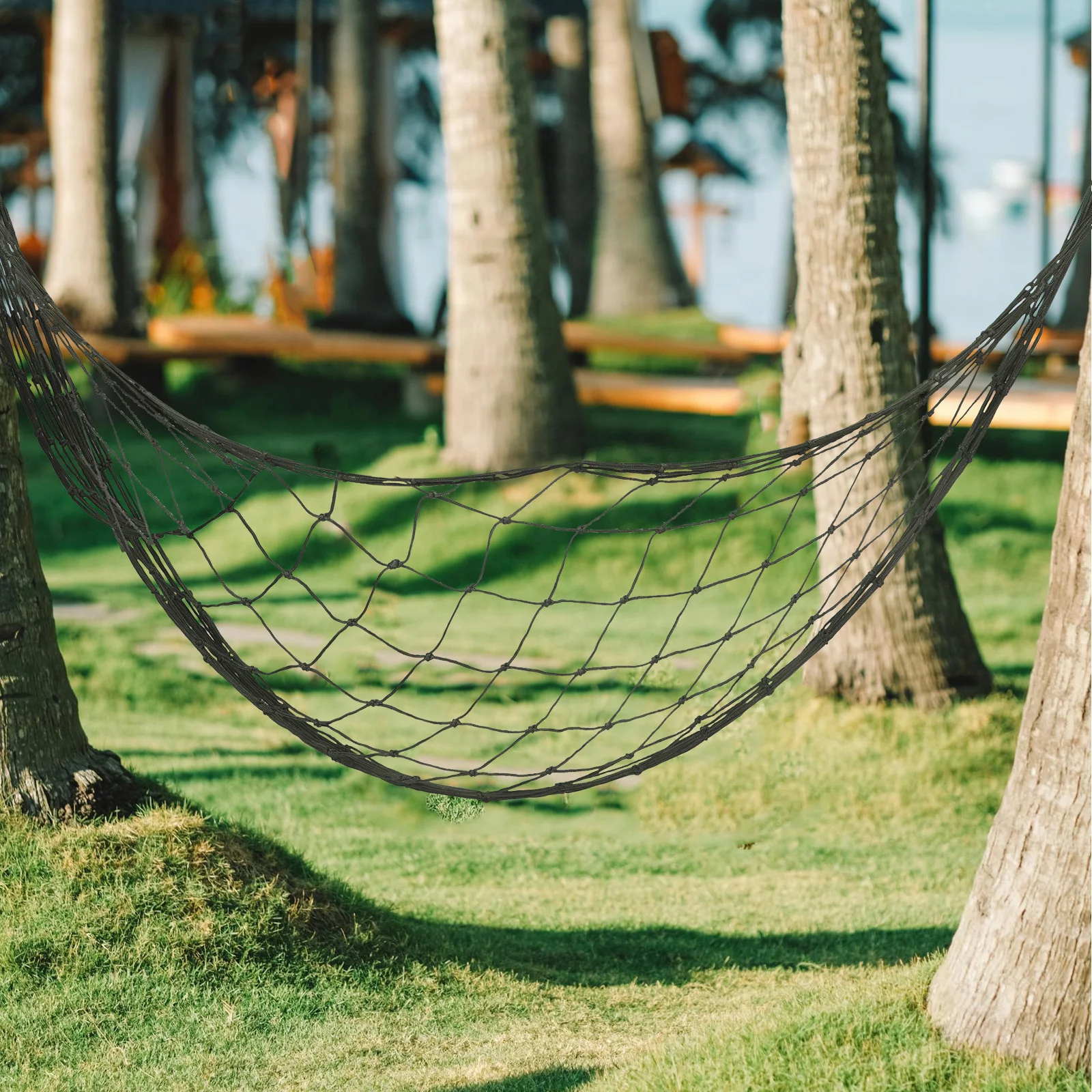 Portable Nylon Mesh Hammock for Camping Hiking Backyard Patio with Tree Straps Outdoor Swing Family Bonding Fun
Portable Nylon Mesh Hammock for Camping Hiking Backyard Patio with Tree Straps Outdoor Swing Family Bonding Fun