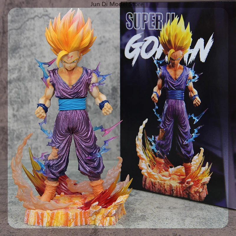 26cm Dragon Ball Gofan Super Saiyan 2 Battle Damage Anime Figure Model Statue Collection Desktop Decoration Ornament Toys Gifts
26cm Dragon Ball Gofan Super Saiyan 2 Battle Damage Anime Figure Model Statue Collection Desktop Decoration Ornament Toys Gifts
