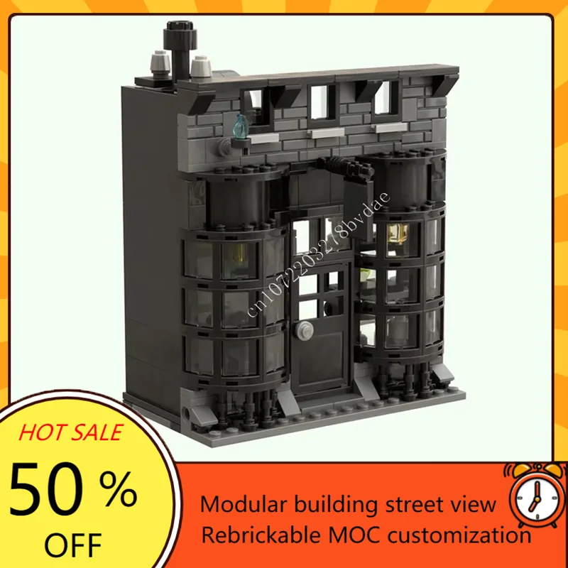 347PCS Knockturn Alley Modular MOC Creative street view Model Building Blocks Architecture DIY Education Assembly Model Toy Gift
347PCS Knockturn Alley Modular MOC Creative street view Model Building Blocks Architecture DIY Education Assembly Model Toy Gift