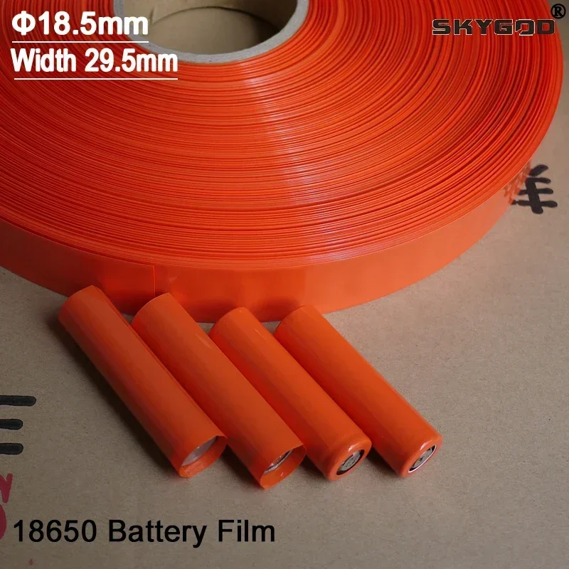 18650 Lipo Battery Wrap PVC Heat Shrink Tube Precut Width 29.5mm x 72mm Insulated Film Protect Case Pack Sleeving
18650 Lipo Battery Wrap PVC Heat Shrink Tube Precut Width 29.5mm x 72mm Insulated Film Protect Case Pack Sleeving