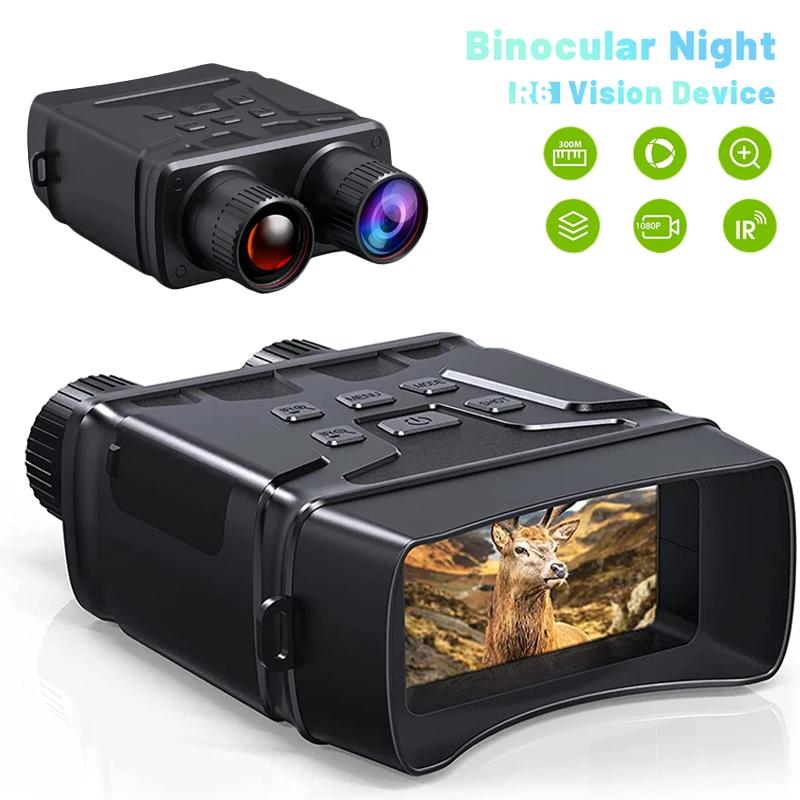 R6 Digital Binoculars Infrared Night Vision Photography 1080P FHD Video Camera Wild Observation Telescope for Camping Hunting
R6 Digital Binoculars Infrared Night Vision Photography 1080P FHD Video Camera Wild Observation Telescope for Camping Hunting