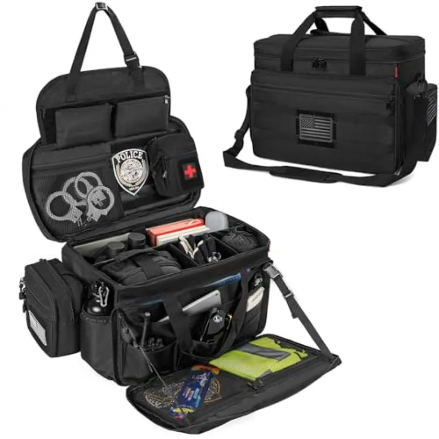 Patrol Bag Law Enforcement Police Gear Bag Car Front Seat Organizer for Police with Laptop Layer and Cup Holders MOLLE System F
Patrol Bag Law Enforcement Police Gear Bag Car Front Seat Organizer for Police with Laptop Layer and Cup Holders MOLLE System F