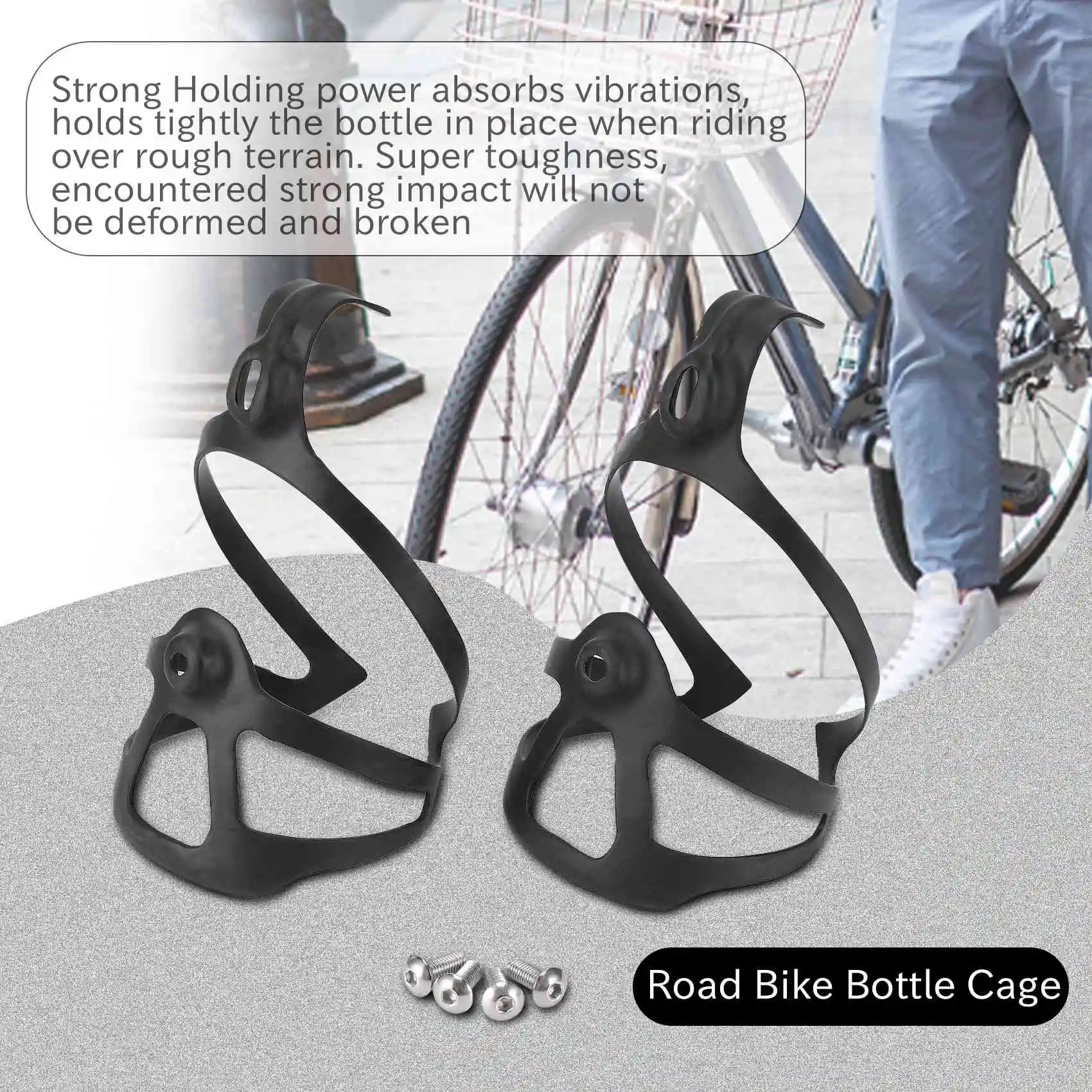 AU-2PCS Full Carbon Fiber Water Road Bike Bottle Cage Bike Bottle Holder Bicycle
AU-2PCS Full Carbon Fiber Water Road Bike Bottle Cage Bike Bottle Holder Bicycle