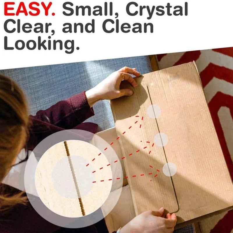 Transparent Pulp Circle Package Seals Stickers - Irregular Round Wafer Labels for Mailing Envelopes, Packages, Tabs,
Transparent Pulp Circle Package Seals Stickers - Irregular Round Wafer Labels for Mailing Envelopes, Packages, Tabs,