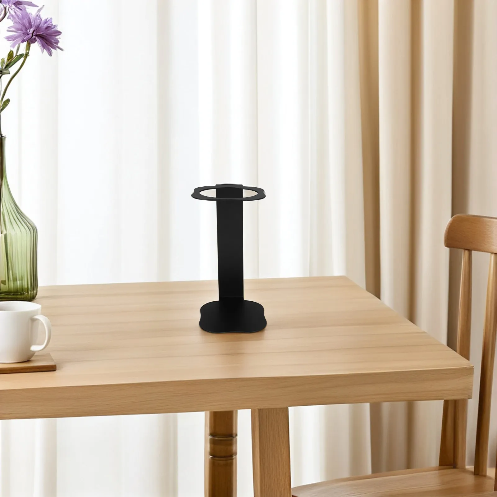 Iron Coffee Dripper Stand for Pour-Over Drip Brewing Heavy-Duty Filter Holder Compatible with All Cone Filters Stylish Modern
Iron Coffee Dripper Stand for Pour-Over Drip Brewing Heavy-Duty Filter Holder Compatible with All Cone Filters Stylish Modern