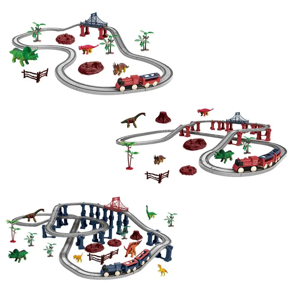 Dinosaur Race Set Electric Car Vehicle Toy Dinosaur Race Track for Toddlers
Dinosaur Race Set Electric Car Vehicle Toy Dinosaur Race Track for Toddlers