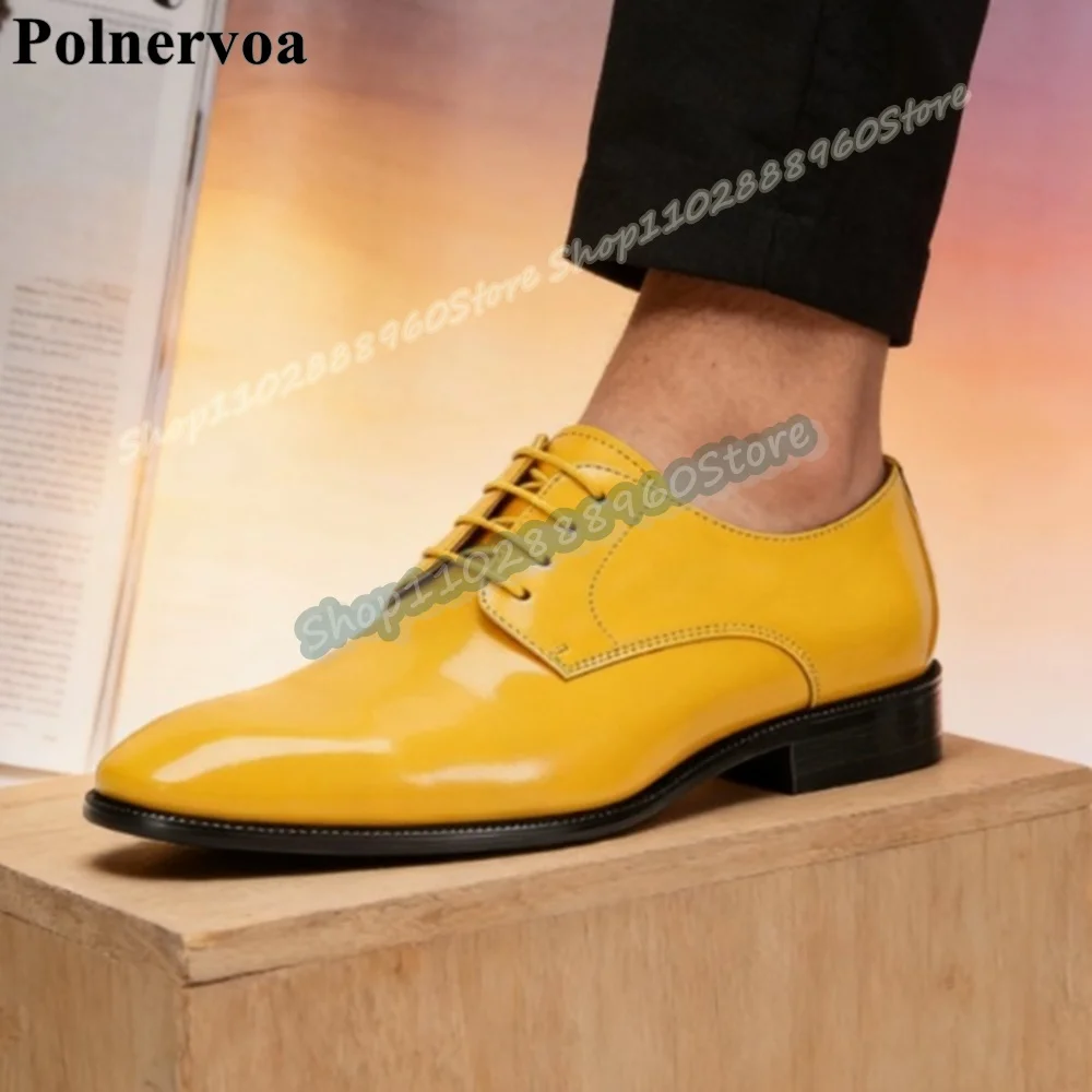 Patchwork Yellow Cross Tied Handmade Men Pumps Flats Dress Shoes For Men Slip On Party Fashionable Catwalk 2026 Casual Men Pumps
Patchwork Yellow Cross Tied Handmade Men Pumps Flats Dress Shoes For Men Slip On Party Fashionable Catwalk 2026 Casual Men Pumps