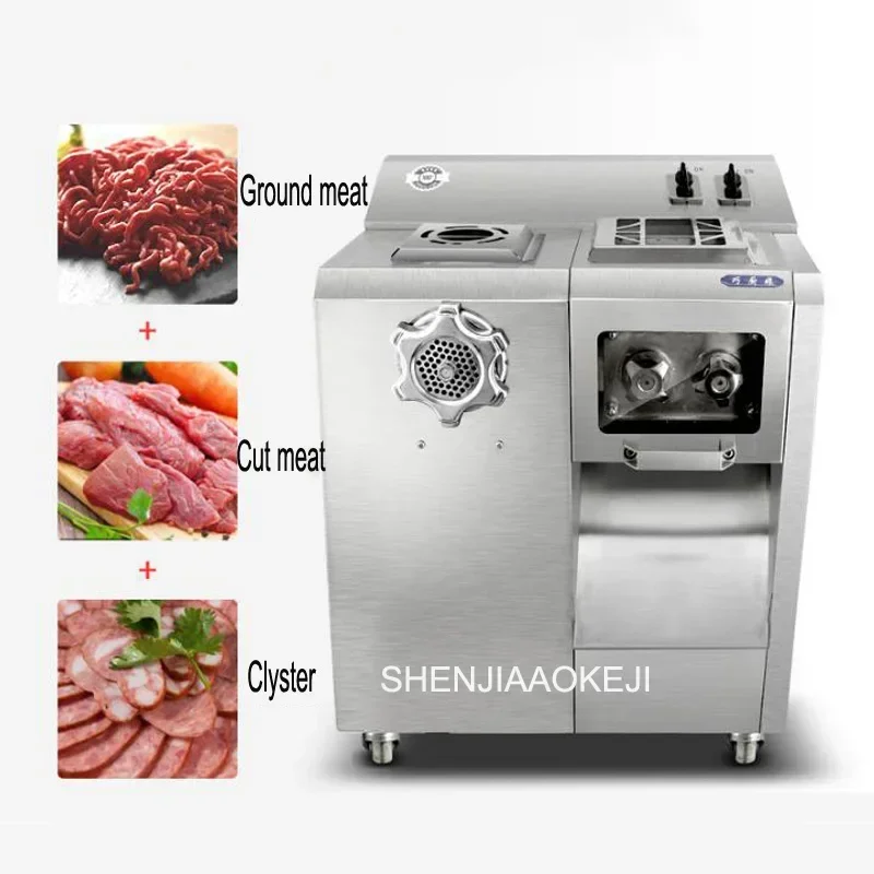 Stainless Steel Electric Meat Grinder Multifunctional Meat Slicer Shredded minced meat machine 220V 2200W 1PC
Stainless Steel Electric Meat Grinder Multifunctional Meat Slicer Shredded minced meat machine 220V 2200W 1PC