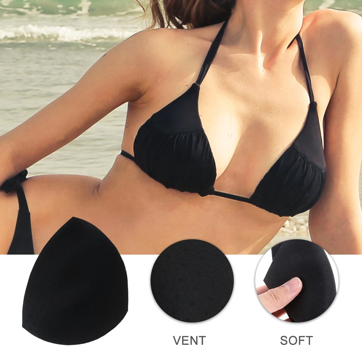 Triangle Inserts Reusable Sponge Breast Pads For Women Girls Lightweight Breathable Liners Small Travel Friendly
Triangle Inserts Reusable Sponge Breast Pads For Women Girls Lightweight Breathable Liners Small Travel Friendly