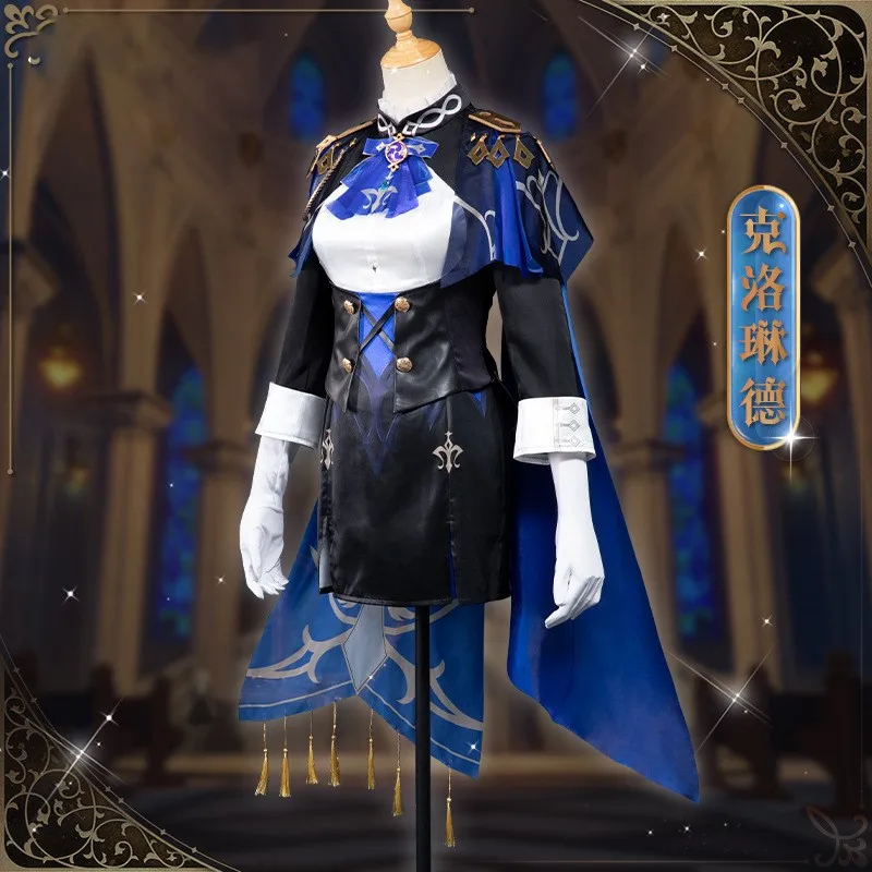Новый Genshin Impact Clorinde Косплей Костюм Fontaine Genshin Clorinde Косплей Хэллоуин Наряд Чемпион Duelist Униформа Шляпа
Новый Genshin Impact Clorinde Косплей Костюм Fontaine Genshin Clorinde Косплей Хэллоуин Наряд Чемпион Duelist Униформа Шляпа