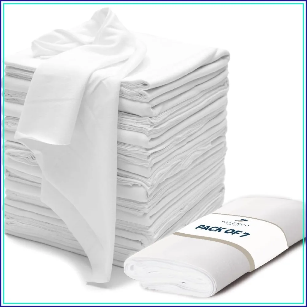 Lint Free Rags – 100% Cotton Cloth, Soft T-Shirt Rags for Staining Wood, Cast Iron, Dusting, Polishing, Painting and Cleaning – Reusable & Absorbent – 17”x17” (Pack of 7)
Lint Free Rags – 100% Cotton Cloth, Soft T-Shirt Rags for Staining Wood, Cast Iron, Dusting, Polishing, Painting and Cleaning – Reusable & Absorbent – 17”x17” (Pack of 7)