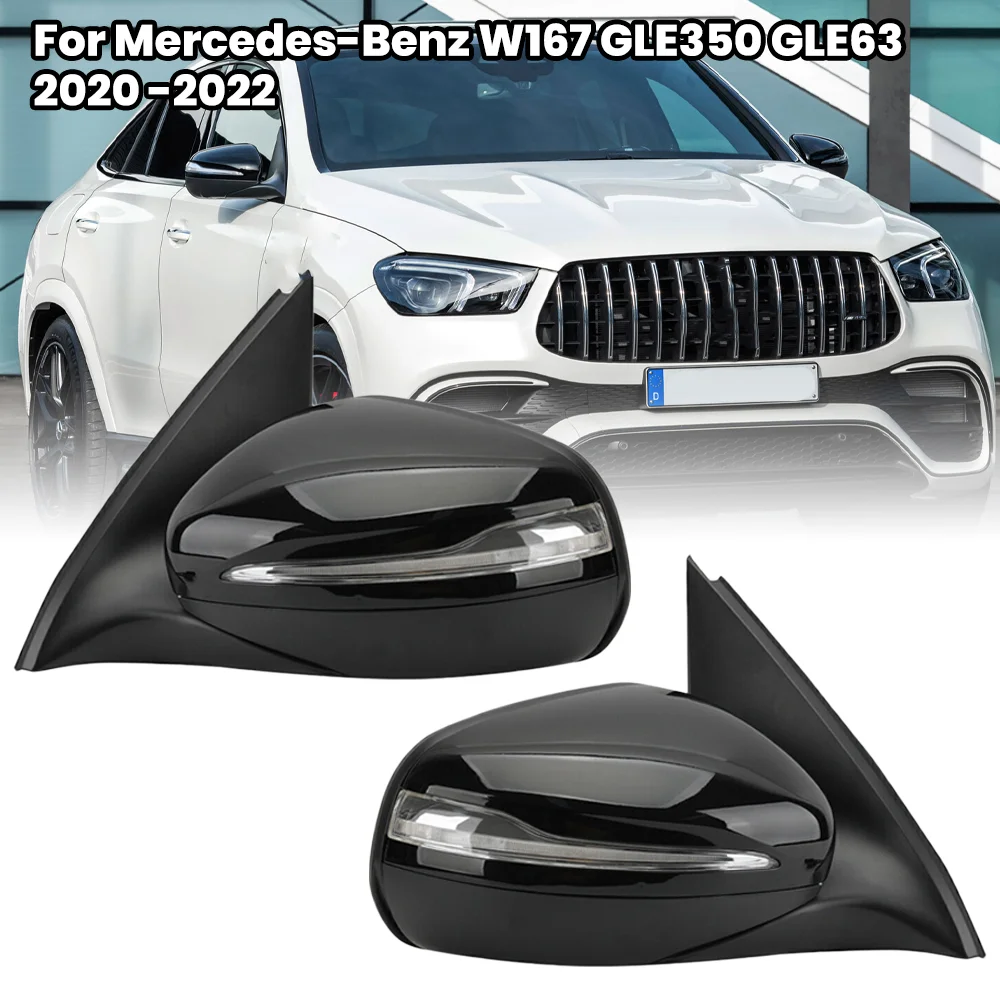 Side Door Wing Mirror Assembly For Mercedes-Benz W167 GLE350 GLE63 2020 2021 2022 With Blind Spot Wing Mirror Car Accessories
Side Door Wing Mirror Assembly For Mercedes-Benz W167 GLE350 GLE63 2020 2021 2022 With Blind Spot Wing Mirror Car Accessories