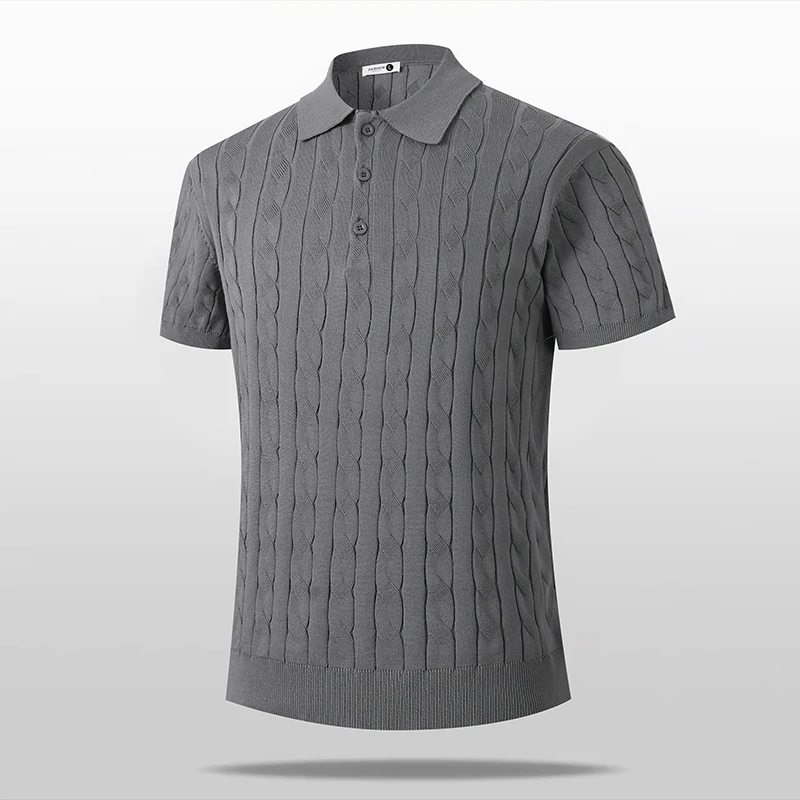 Men New Ice Silk Polo Shirt Men Knitted Short Sleeve Tops Men Summer Lapel Casual T Shirts Breathable Lightweight Fashion Tops
Men New Ice Silk Polo Shirt Men Knitted Short Sleeve Tops Men Summer Lapel Casual T Shirts Breathable Lightweight Fashion Tops