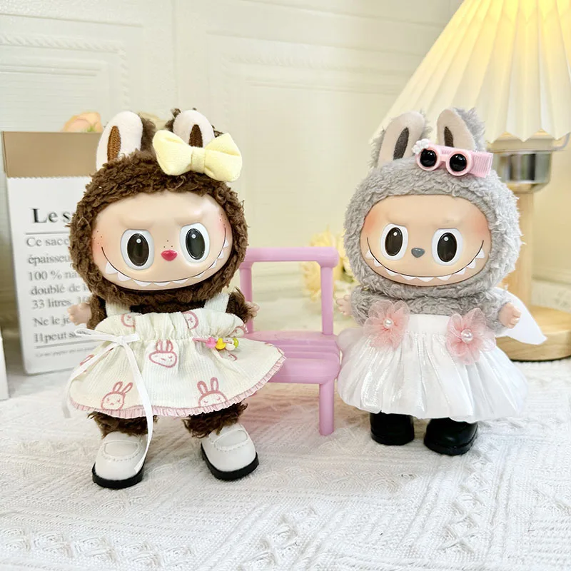 Cute Skirts for 17cm Labubu Idol Dolls Clothes Kawaii No Doll Accessories Korea Kpop Exo Clothing Hoodie Plush Doll'S Clothes
Cute Skirts for 17cm Labubu Idol Dolls Clothes Kawaii No Doll Accessories Korea Kpop Exo Clothing Hoodie Plush Doll'S Clothes