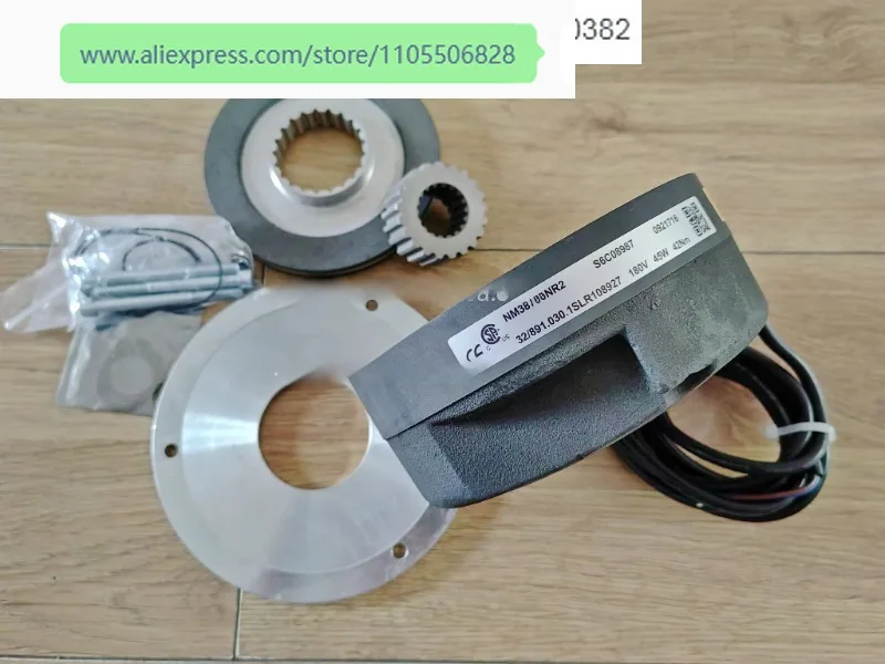 brake set NM38730NR2 891.030.1SLR108927 180V 45W 42Nm (brake coil+disc+hub+metal plate+bolt+circlip)
brake set NM38730NR2 891.030.1SLR108927 180V 45W 42Nm (brake coil+disc+hub+metal plate+bolt+circlip)