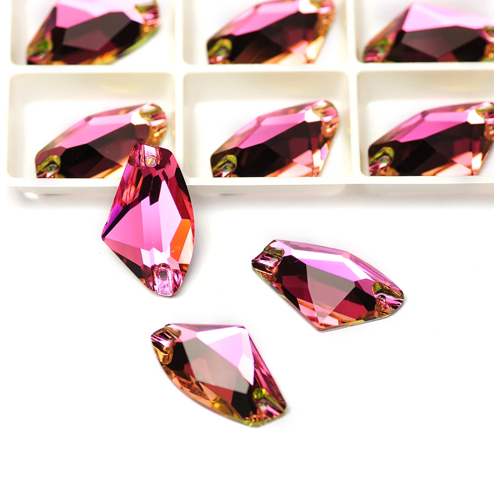 Rose Shiny Galactic Glass Strass Flatback Crystal Sew On Rhinestones Crafts Glitter 3D Sewing Accessories For Design Decorations 
Rose Shiny Galactic Glass Strass Flatback Crystal Sew On Rhinestones Crafts Glitter 3D Sewing Accessories For Design Decorations